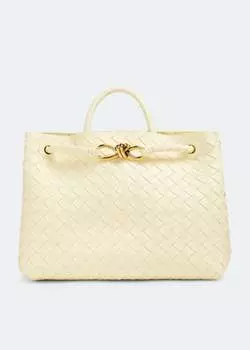 Сумка Bottega Veneta Medium Andiamo, желтый