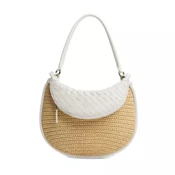 Сумка Bottega Veneta Medium Gemelli Bag, цвет Natural/Chalk
