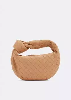 Сумка Bottega Veneta Mini Jodie, бежевый