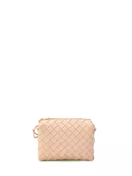 Сумка Bottega Veneta Mini Loop Camera, розовый