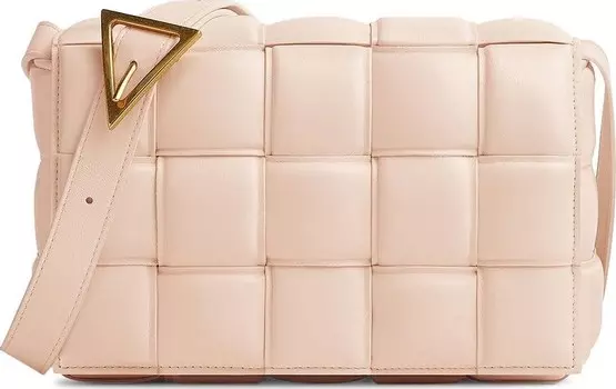 Сумка Bottega Veneta Padded Cassette Bag Melon/Washed Gold, зеленый