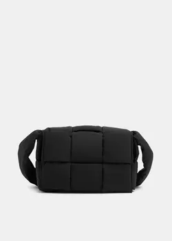 Сумка Bottega Veneta Padded Tech Cassette, черный