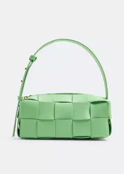 Сумка Bottega Veneta Small Brick Cassette, зеленый