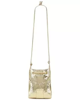 Сумка Bottega Veneta Small Bucket Crossbody, цвет Supermoon & Gold