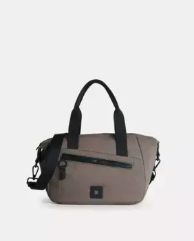 Сумка Bowling con cremallera Caminatta, цвет Topo