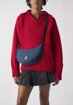 Сумка BOX LOGO SOFT HALFMOON Karl Lagerfeld Jeans, цвет Mid Blue/Denim Wash