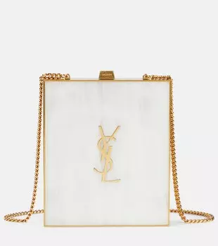Сумка-бокс Tuxedo Saint Laurent, белый