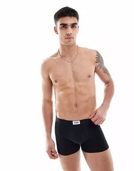 Сумка-боксер ASOS DESIGN черного цвета