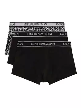 Сумка-Боксер x3 ga eagle Emporio Armani, черный