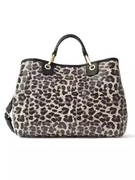 Сумка Braccialini, цвет leopard print