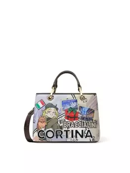 Сумка Braccialini, коричневый