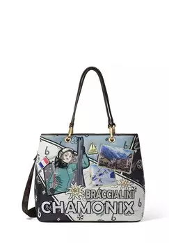 Сумка Braccialini, светло-голубой