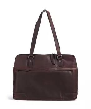 Сумка branson на плечо branson из коровьего воска, 14 дюймов, из воловьей кожи The Chesterfield Brand, коричневый