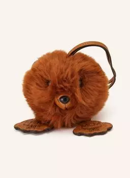 Сумка-Брелок Mcm, коричневый