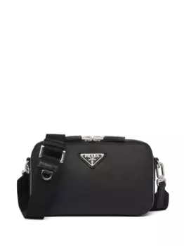 Сумка Brique из сафьяновой кожи Prada, черный