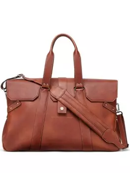 Сумка Brunello Cucinelli Weekender Country, коричневый