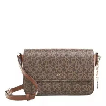 Сумка bryant md flap crossbody mocha Dkny, бежевый