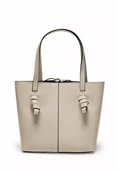 Сумка BUCKET Massimo Dutti, белый