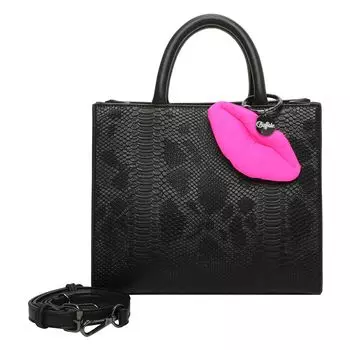 Сумка Buffalo Big Boxy Handtasche 26 cm, цвет scaled snake black