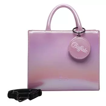 Сумка Buffalo Big Boxy Handtasche 26 cm, цвет rainbow soft holi