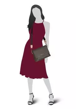 Сумка bugatti, цвет Dunkel-Grn