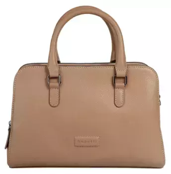 Сумка bugatti с ручкой "ELSA", натуральная кожа, цвет Sand