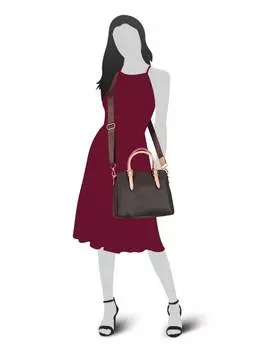 Сумка Bugatti, темно-коричневый