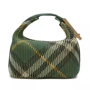 Сумка Burberry Mini Duffle, зеленый
