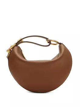 Сумка Burberry mini Knight Arc через плечо, коричневый