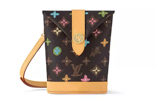 Сумка By Tyler The Creator Envelope Pouch Chocolate Craggy Monogram LOUIS VUITTON