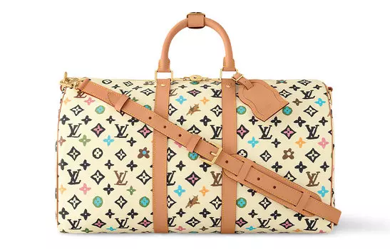 Сумка By Tyler The Creator Keepall Bandouliere 45 Vanilla Craggy Monogram LOUIS VUITTON