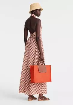 Сумка CABAS Longchamp, оранжевый