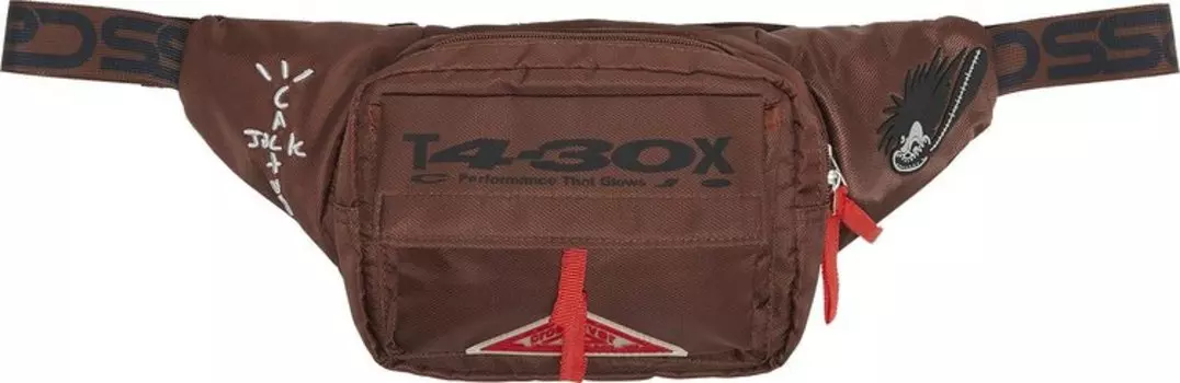 Сумка Cactus Jack by Travis Scott Fanny Pack Brown, коричневый