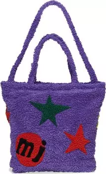 Сумка Cactus Plant Flea Market x Marc Jacobs Tattoo Tote Purple, фиолетовый