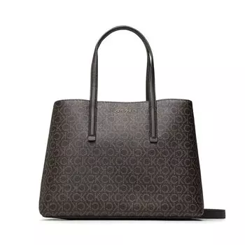 Сумка Calvin Klein CkMust Tote, коричневый