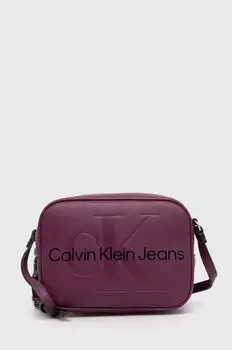 Сумка Calvin Klein Jeans, фиолетовый