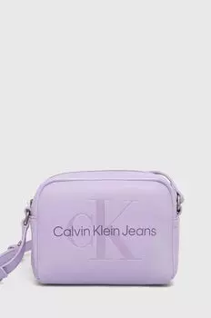Сумка Calvin Klein Jeans, фиолетовый