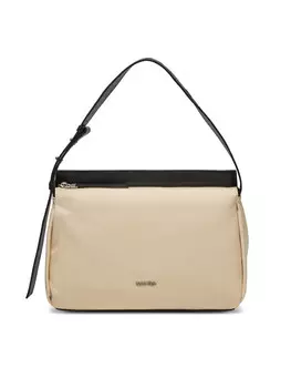 Сумка Calvin Klein Jeans Gracie Shoulder Bag_Canvas K60K611455, бежевый