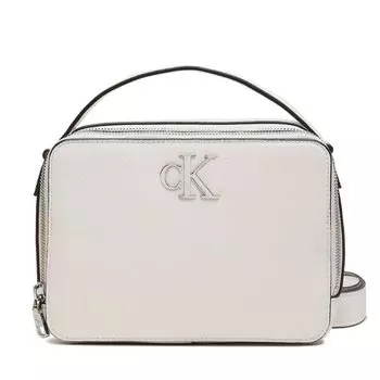 Сумка Calvin Klein Jeans MinimalMonogram Camera, белый