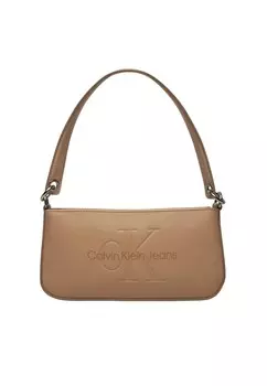 Сумка Calvin Klein Jeans на плечо, бежевый