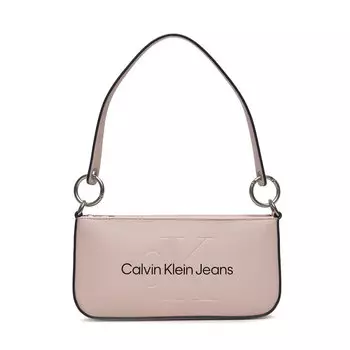 Сумка Calvin Klein Jeans SculptedShoulder, розовый