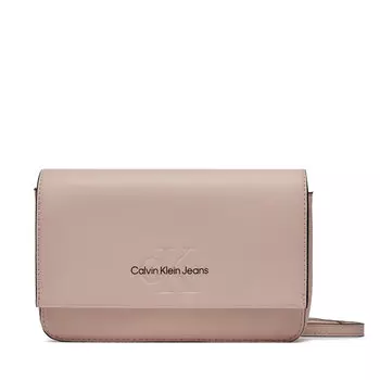 Сумка Calvin Klein Jeans SculptedWallet Ph, розовый