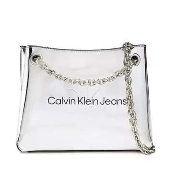 Сумка Calvin Klein Jeans, серебро