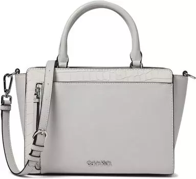 Сумка Calvin Klein Rylan Tailored Satchel, цвет Dove