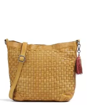 Сумка Canovagasse 4 из зернистой яловой кожи Taschendieb Wien, охра