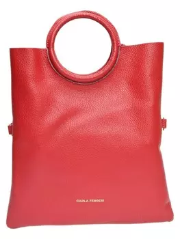 Сумка Carla Ferreri Henkeltasche, красный