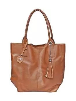 Сумка Carla Ferreri, коричневый