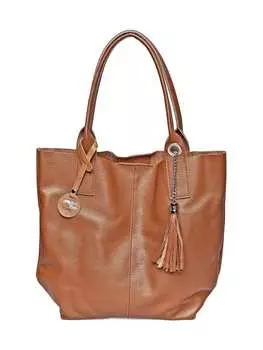 Сумка Carla Ferreri, коричневый