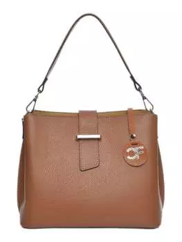 Сумка Carla Ferreri, коричневый