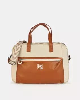 Сумка Cartera documentos en color verde Caminatta, коричневый